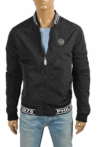 PHILIPP PLEIN men's bomber jacket 4 - Click Image to Close